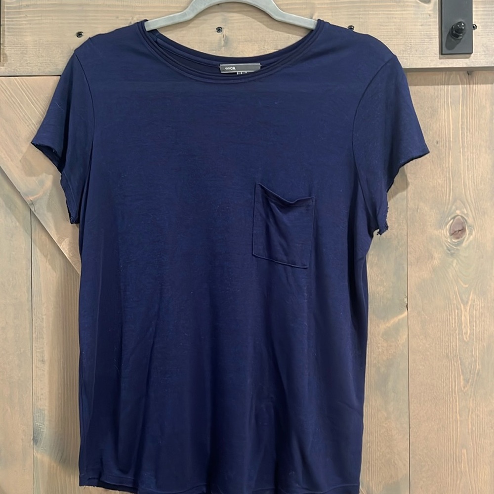 Vince Blue T shirt